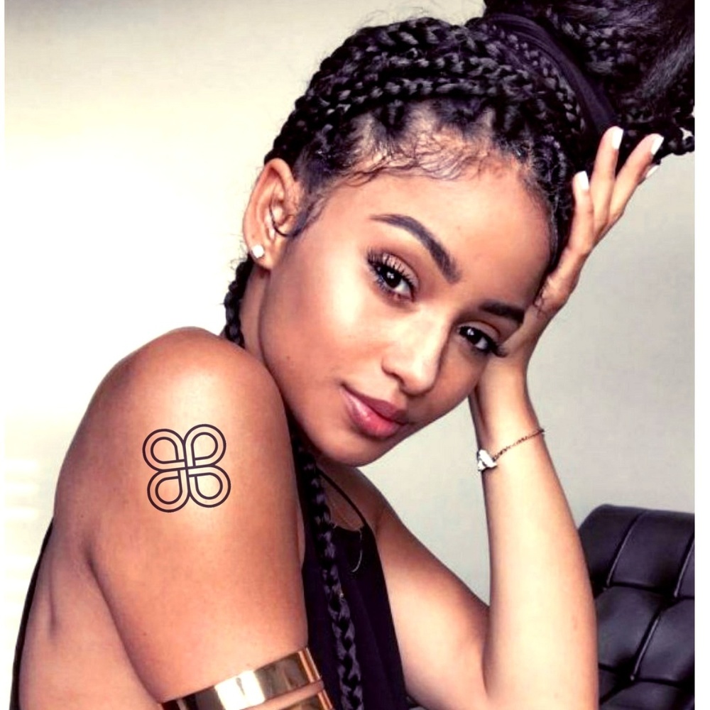 African Tribal Symbol Faux Tattoo - CHOOSE ONE